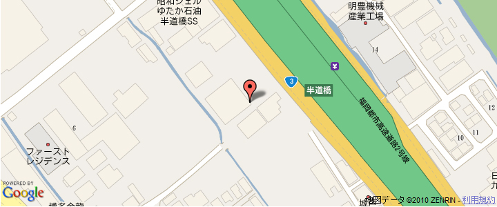 福岡バイパス店　地図